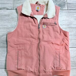 Carhartt Women’s Pink Wildwood Canvas Vest